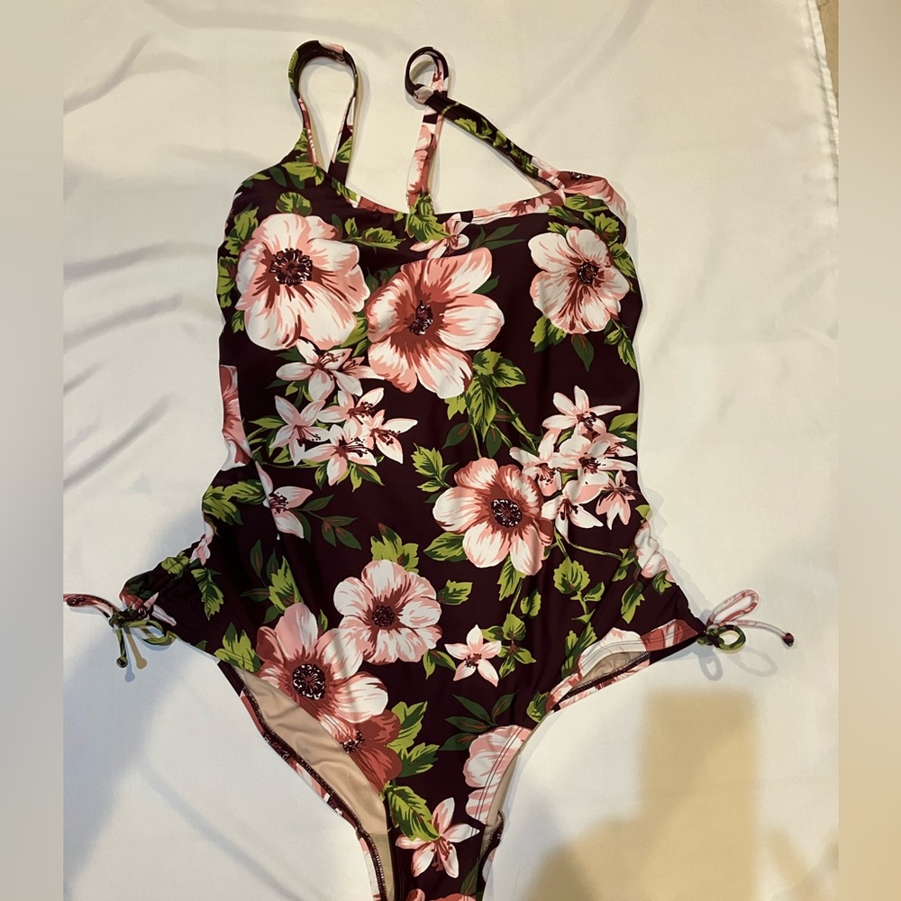 Plus size one piece swimsuit